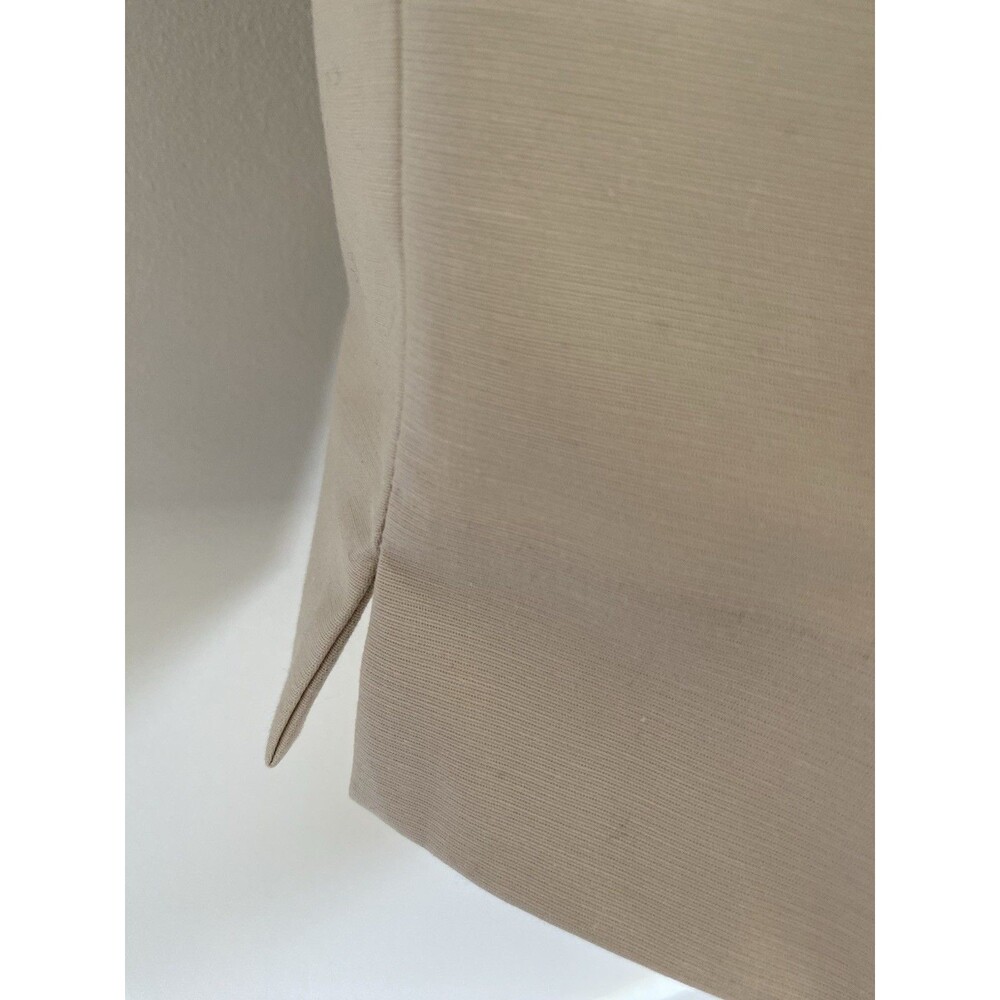New RAFAELLA Women’s Beige Classic Fit Dress Ankle Pants Size 8 Cotton Blend - Picture 4 of 10